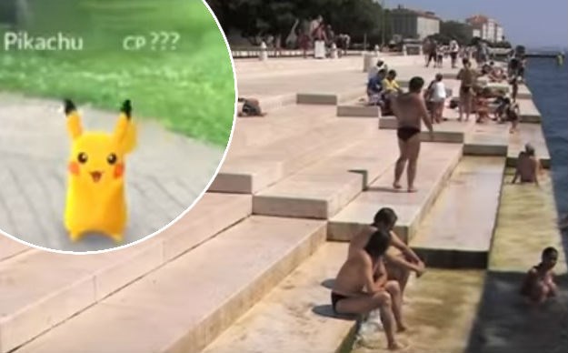 Turist u Zadru upao u more loveći Pokemone, spašavali ga ostali kupači